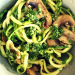 Zucchini-Spaghetti mit leckerem Petersilienpesto, Zoodles, Clean Cooking